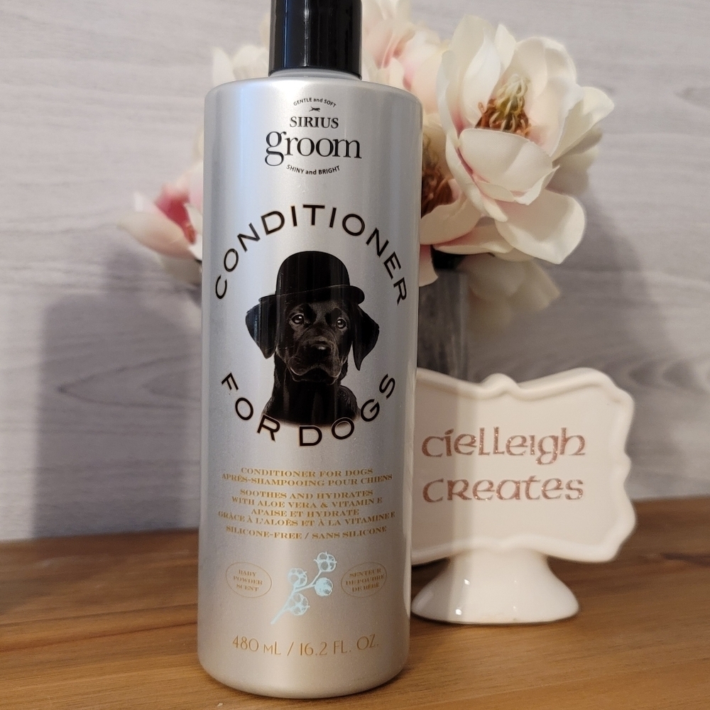 Avon Sirius Groom Dog Conditioner - Baby Powder Scent